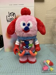 POPMART MEGA SPACE MOLLY jon burgerman 400%