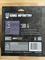 Toys Alliance Acid Rain World: FAV-C03 Sand Infantry 1/18 Scale Action Figure