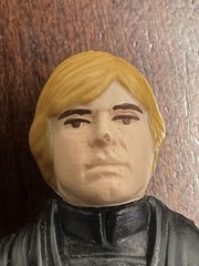 VINTAGE KENNER STAR WARS 1983-84 LUKE JEDI AND ANAKIN SKYWALKER FATHER & SON LOT
