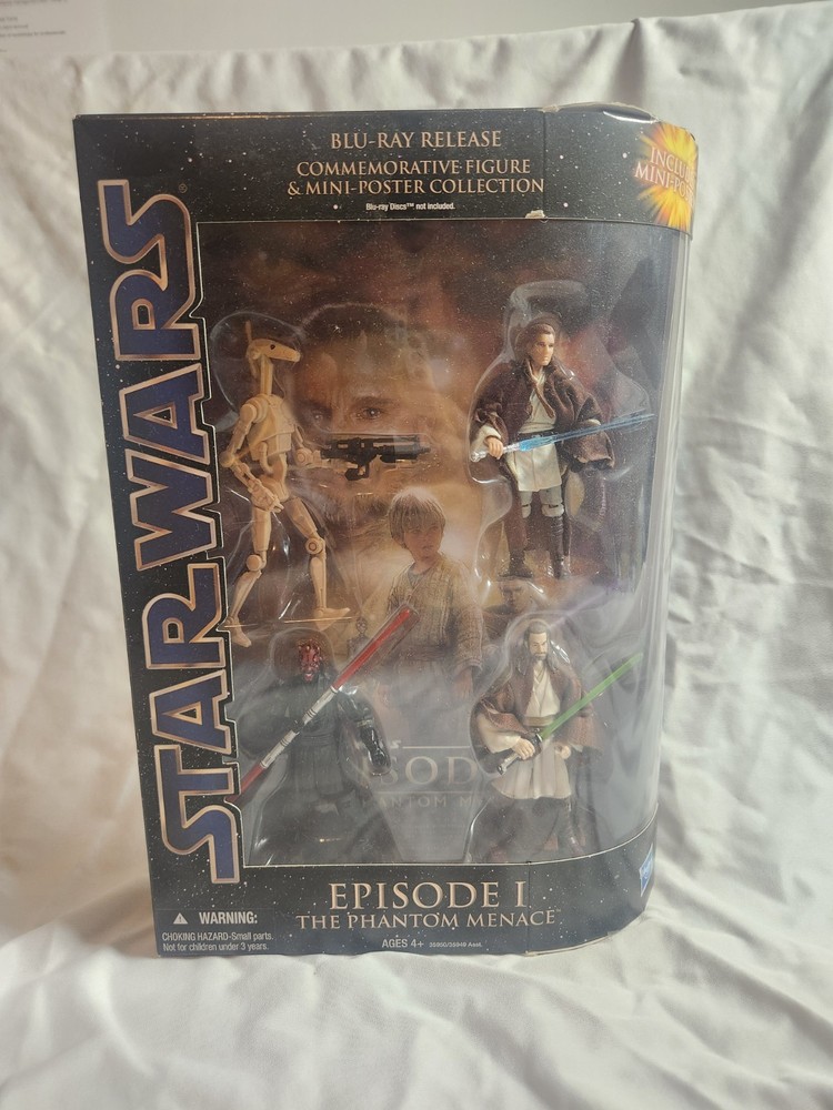 Star Wars Blu-Ray Commemorative Figure Collection Episode I