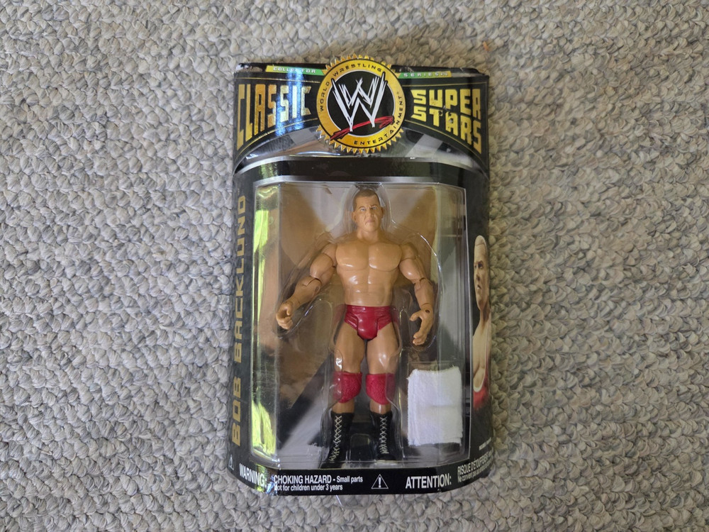JAKKS Pacific WWE / WWF Classic Superstars BOB BACKLUND