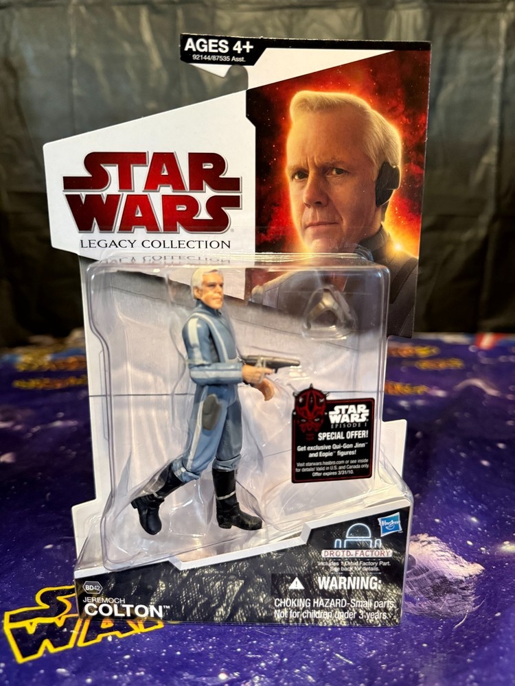 STAR WARS -Legacy Collection BD42 Captain Jeremoch Colton! RARE! BRAND NEW!!!!