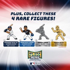 FlexMates 2025 MLB Gravity Feed Helmet Figurine Mystery Pack