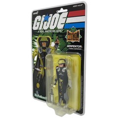 ReAction G.I. Joe Python Patrol Serpentor 3.75″ Action Figure Super7 Sealed New