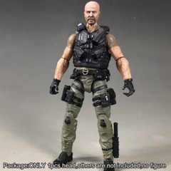 Premium 1/18 Breaking Bad Bryan Cranston Head Sculpt For 3.75″ Acid Rain Figure