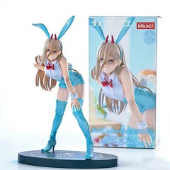 20cm Chainsaw Man Anime Figure – Power Bunny Girl PVC Toy for Collection & Decor
