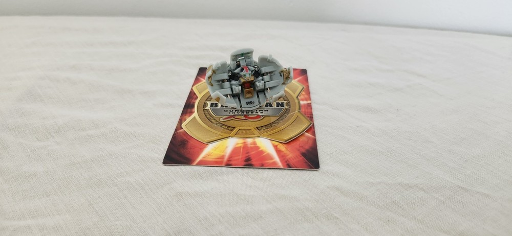 Bakugan Battle Brawlers “LASERMAN” HAOS White/Grey B1 250g Classic Figure