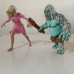 H.G. Wells’ George time traveler and Morlock For Time Machine 1/18 scale