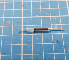 1/6 Male Soldier Injection Syringe Model for 12”action figure ph tbl