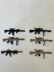 1/18 Joytoy , Acid rain , Planet green , G.I.Joe ,3.75 figure . custom Weapons