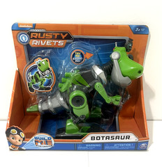 RUSTY RIVETS BOTASAUR DINOSAUR BUILD ME RIVET SYSTEM NICKELODEON SPIN MASTER NEW