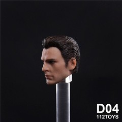 1/12 scale male head sculpt M for Tbleague Phicen TM01A TM02A 6″ figure SHF❶USA❶