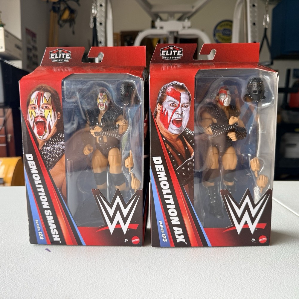 WWE Elite Collection DEMOLITION AX & DEMOLITION SMASH