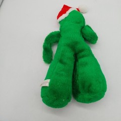 Gumby Plush In Santa Hat Stuffed Plush Ace Novelty 7″ 1988