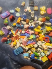 Huge Lot Of Small Eraser Like Figures