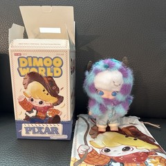 POP MART DIMOO WORLD × PIXAR Series Vinyl Plush Pendant – US Seller