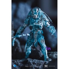 HIYA AVP 1/18 Celtic Predator Transparent 5″ Ultra-Articulated Figure