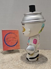 Superplastic Sket One Gold SuperKranky 8″ Art Figure *LOOSE NO BOX MISSING CAP*