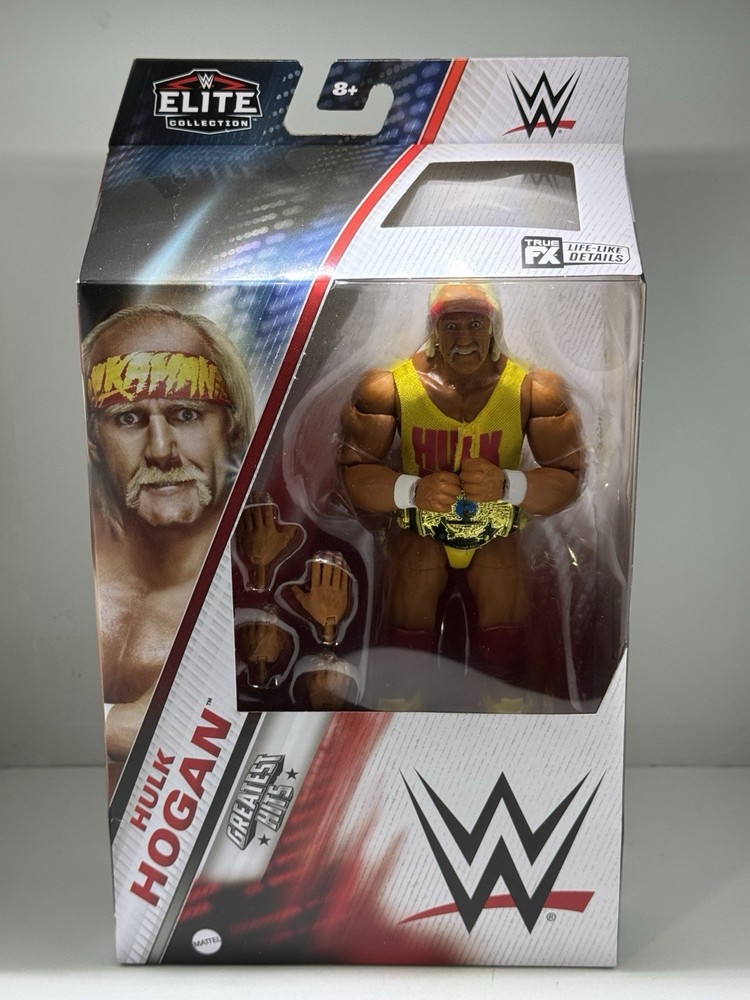HULK HOGAN WWE ELITE COLLECTION GREATEST HITS ACTION FIGURE SHIPS SAME DAY