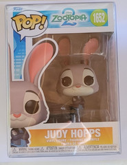 Funko Pop Disney Zootopia 2 Judy Hopps Figure w/ Protector IN STOCK