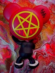 “The Devil” Designer Toy Action Obscene Vinyl Figure Drastic Plastic