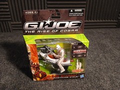 GI Joe The Rise of Cobra · Storm Shadow Arashikage Cycle Figure 2009 Hasbro G.i.