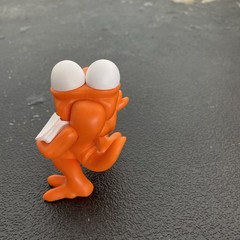 Official PhatMojo Series 1 Rainbow Friends Orange Action Figure