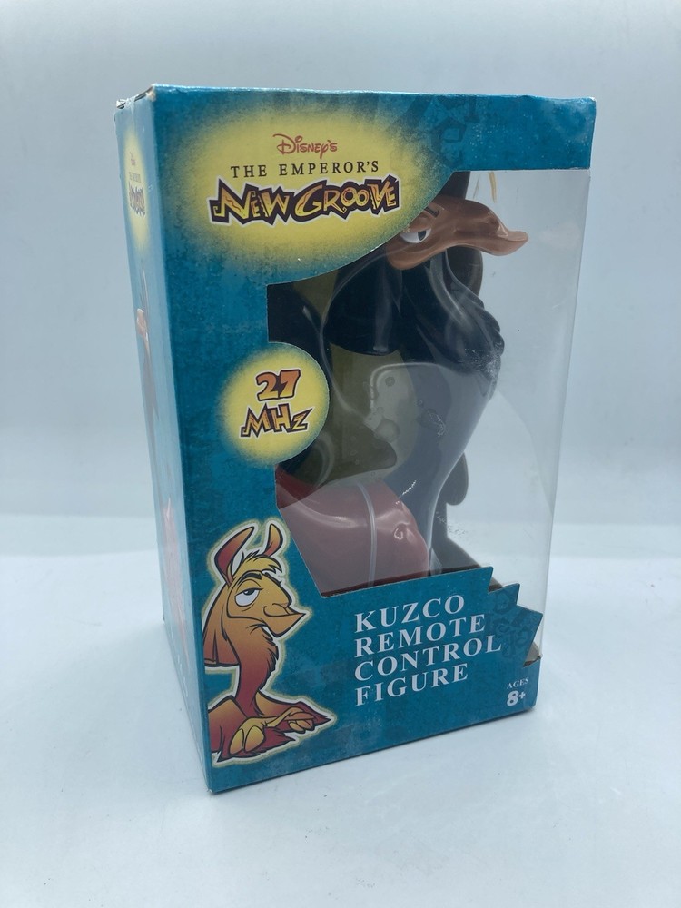 Disney Emporer’s New Groove Kuzco RC Figure Toy 27mhz Remote Control NEW IN BOX