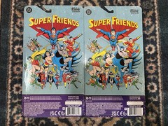 McFarlane DC Super Friends Crystallized Superman & Phantom Zone Batman Red Plays
