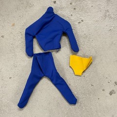 SU-CY-SET-DB: 1/12 Body Suit and Trunks for Marvel Legends Cyclops – Dark Blue
