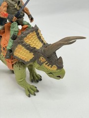 Dino Commander Triceratops Beast Taming Squad Dino and Wrangler Figure Playset