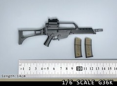 1/6 G36K G36 Assault Rifle Gun Model for 12″ Hot Toys Phicen TBL Action Figures