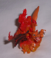 MEGA Charizard Figure Flame Fire Pokemon TCG Official X/Y Evolution 3″ 2016