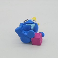 Rainbow Friends BLUE with Pink Block Mini Figure PhatMojo 2023 Series 1 Roblox