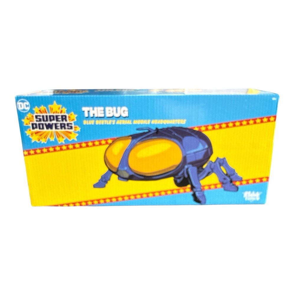 McFarlane DC Super Powers THE BUG Blue Beetle’s Aerial Mobile Headquarters NICE!