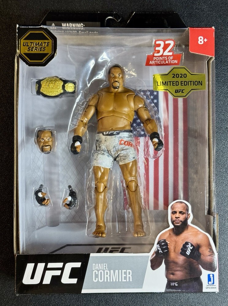 Jazwares UFC (Ultimate Series) Daniel Cormier Figure – 2020 Limited Edition, New