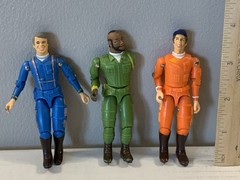 1983 Cannell | A-Team Action Figures Lot | BA, Hannibal Smith, & Mad Murdock