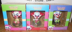 Complete Set of All 3 Killer Klowns from Outer-Space Dash Dancer Bobbleheads NIB