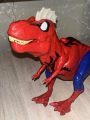 2022 Hasbro Marvel Spider-Man Web Chompin Rex Dinosaur T-Rex Works ROARS
