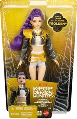 Mattel KPop Demon Hunters Rumi Golden Singing Doll Movie Toy Removable Outfit