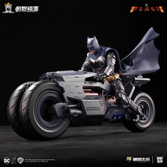 MODOKING Batman Ben Affleck Motorcycle Assembled model Toy Kit In Stock L:28CM