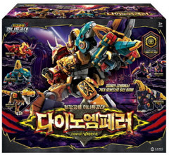 Miniforce Dinoid Warrior Set 2025 DINO EMPEROR+Thunder Tyra+Burning Kera