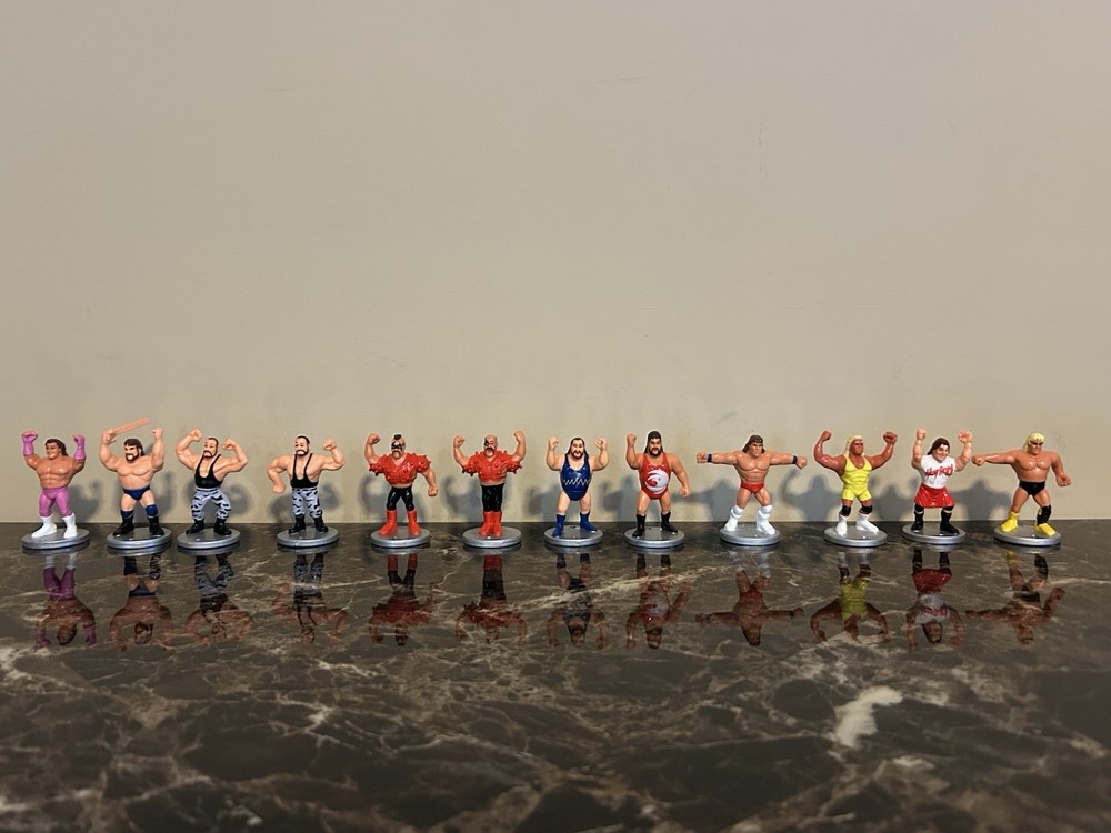 WWF Hasbro 1991 Royal Rumble Mini Figures Full Set of 12