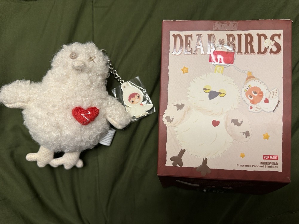 Pop Mart Dear Birds Secret Hirono Fragrance Pendant