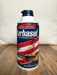 Jurassic World 🦖 Limited E2022 Beard Buster Rare Barbasol 10oz Can RUST VARIANT