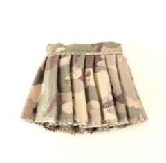 SU-CH-SKT-CAM: 1/12 Camo Fabric Skirt for 6″ TBLeague female body