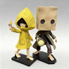 Little Nightmares Six Mono Figure PVC Statue Game Character Collectible Toy