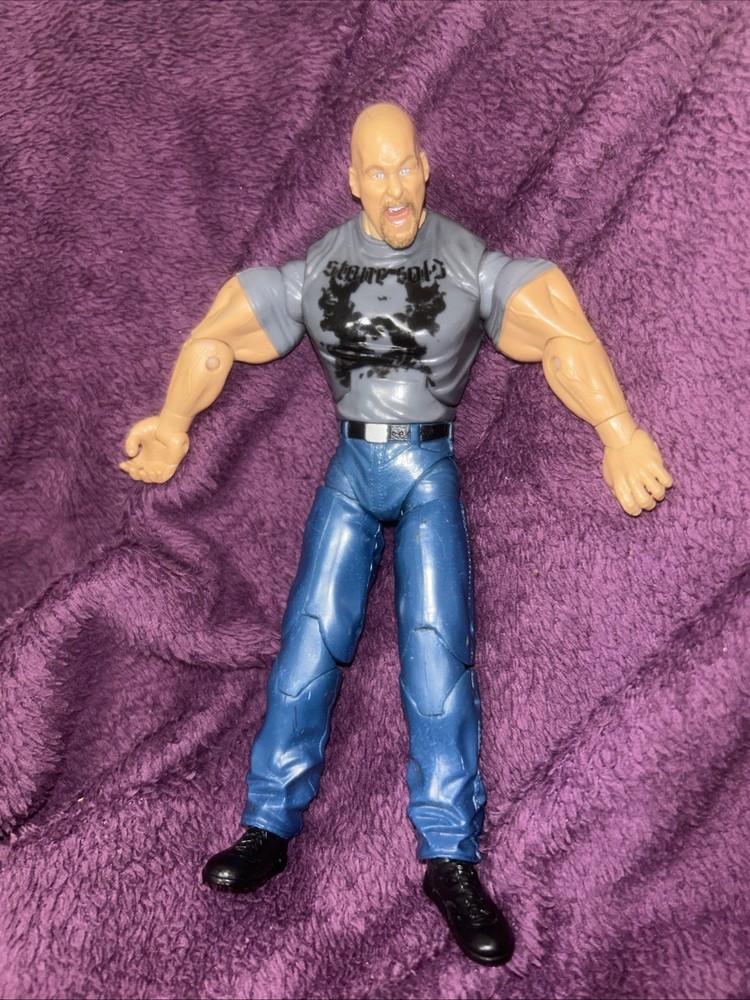 Jakks Pacific WWE Deluxe Aggression Stone Cold Steve Austin Figure Series 20