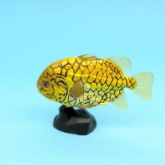 Kaiyodo Japanese Chocolate Egg Animal Encyclopedia Fish Figure Collectible Used