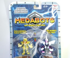 1999 Hasbro MEDABOTS Sumilidon vs. Belzelga Action Figures MOC